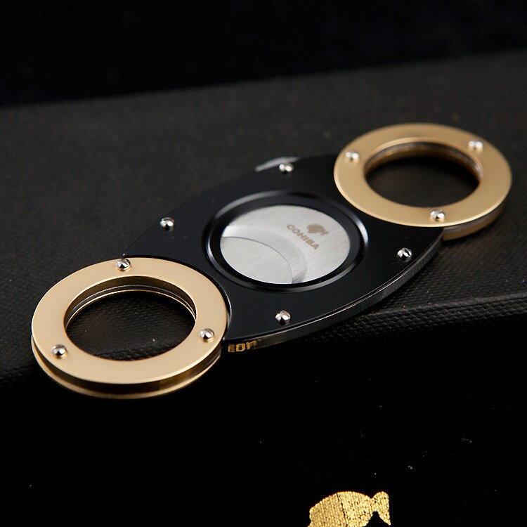 Double Blade Clutch Cigar Cutter