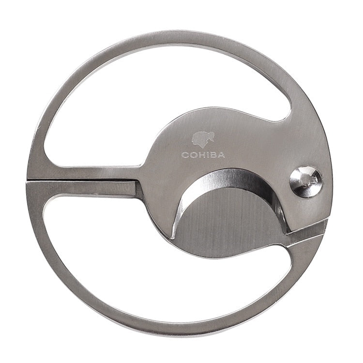 Stainless Steel Round Cigar Cutter