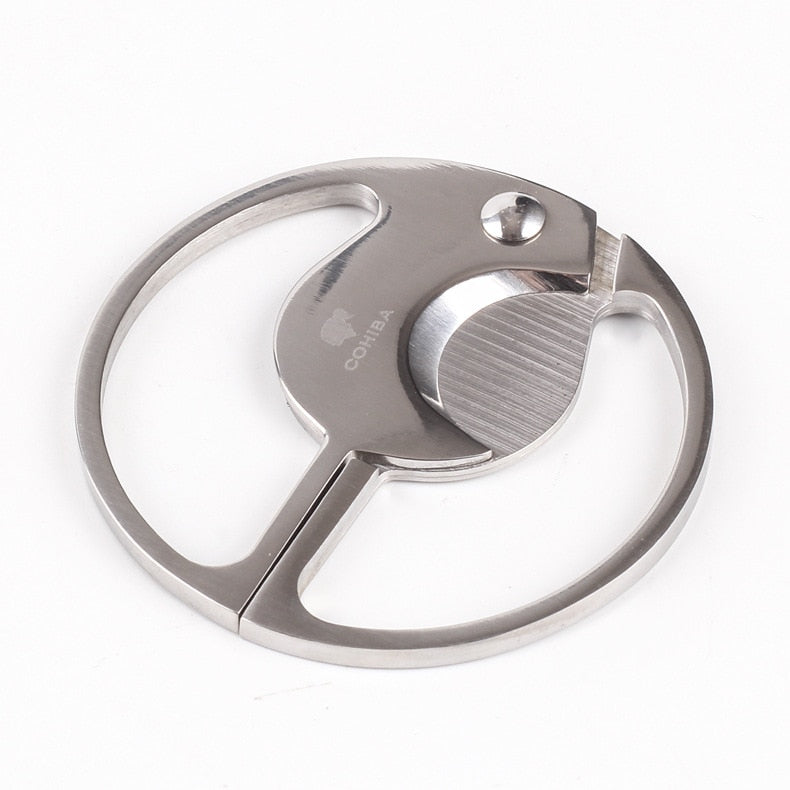 Stainless Steel Round Cigar Cutter