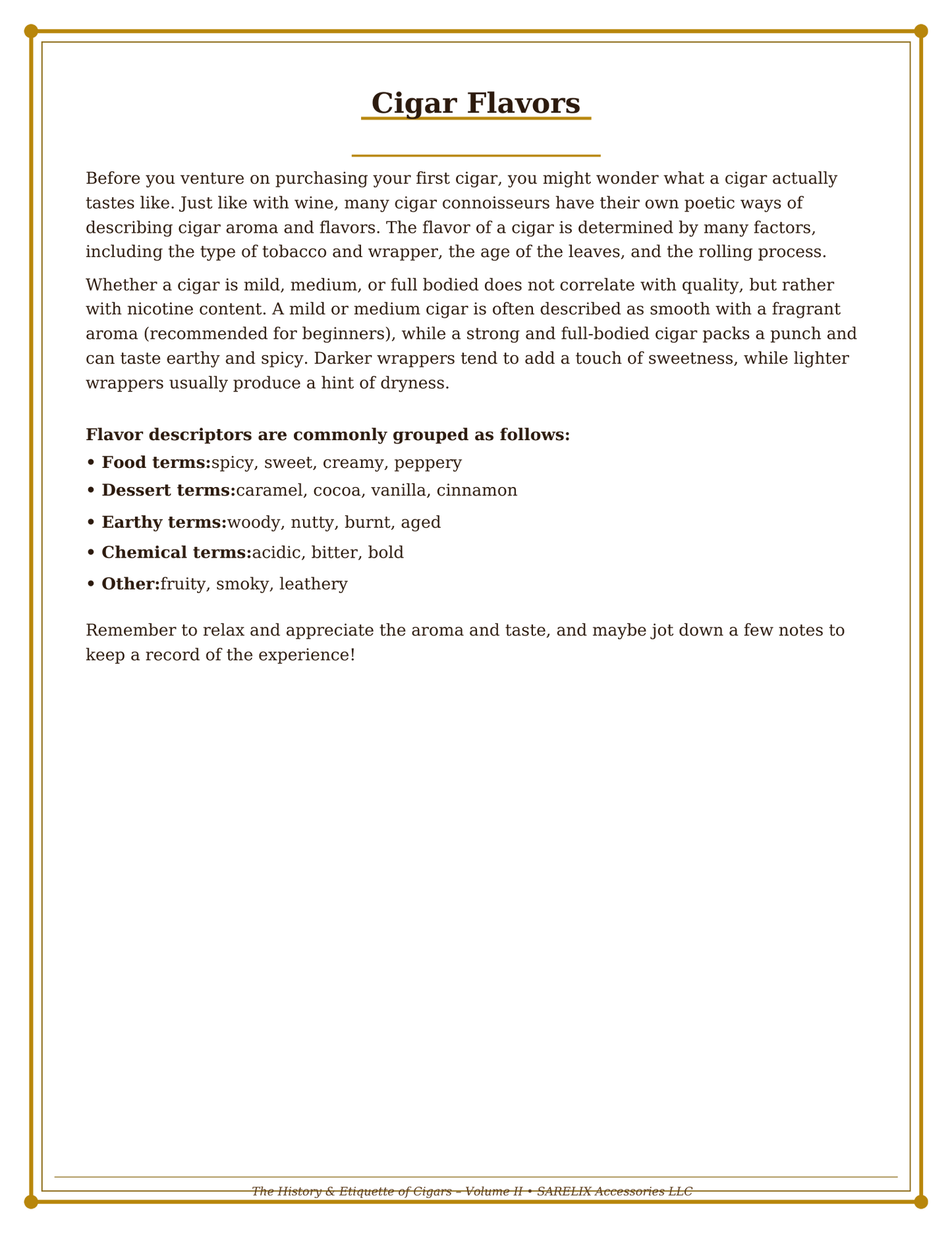 The Etiquette & History of Cigars Vol II