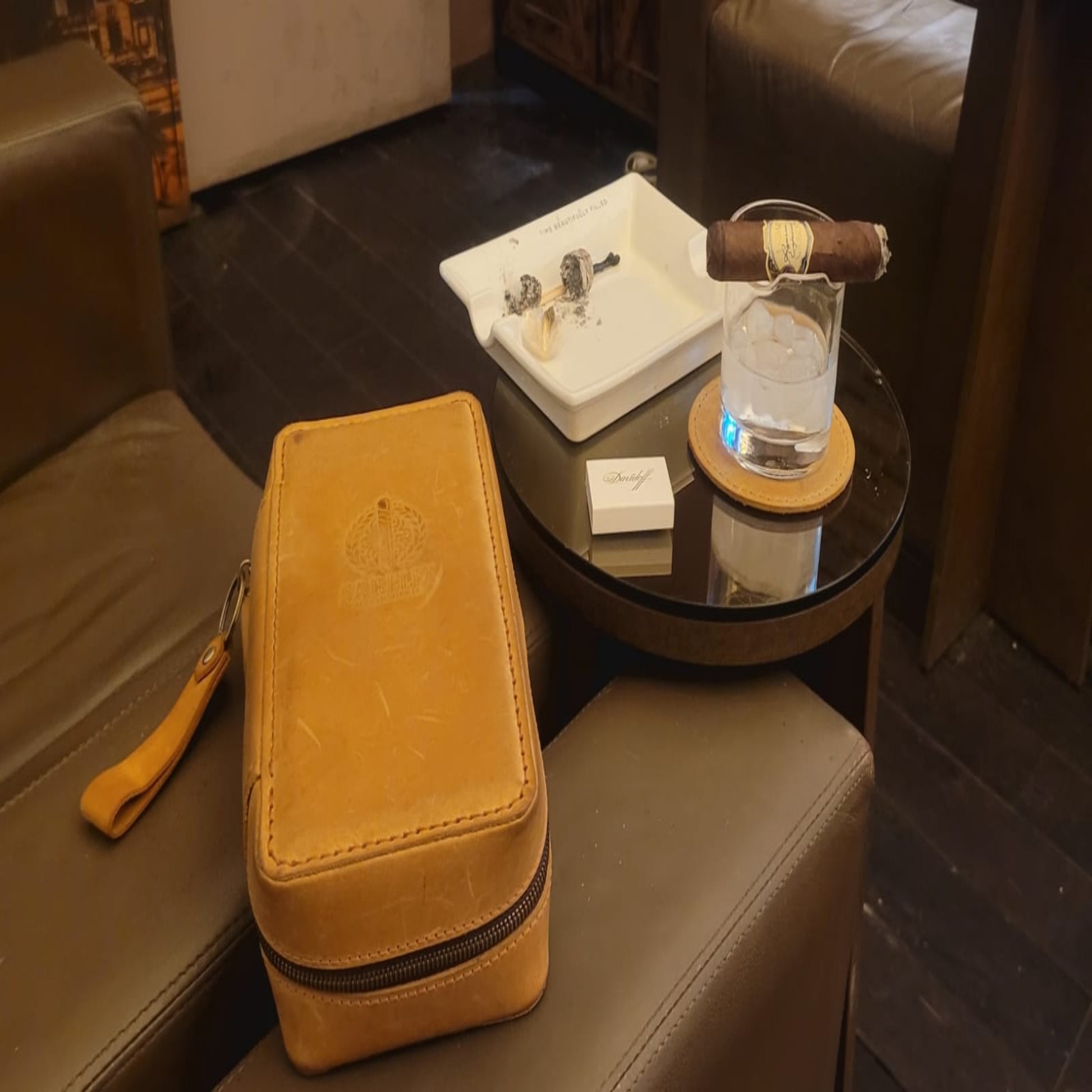 The Logo is the embodiment of the Luxury and Class that SARELIX Accessories LLC hopes to bring and continue to improve upon within the Cigar Culture.