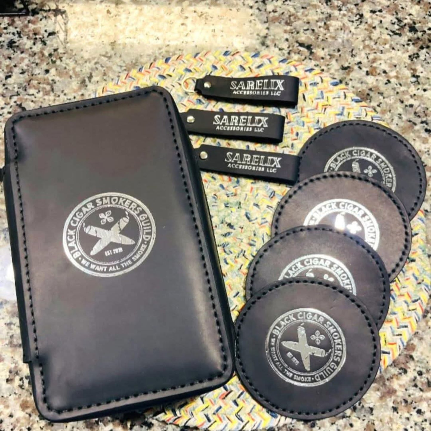 The Logo is the embodiment of the Luxury and Class that SARELIX Accessories LLC hopes to bring and continue to improve upon within the Cigar Culture.