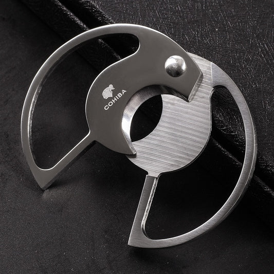 Stainless Steel Round Cigar Cutter